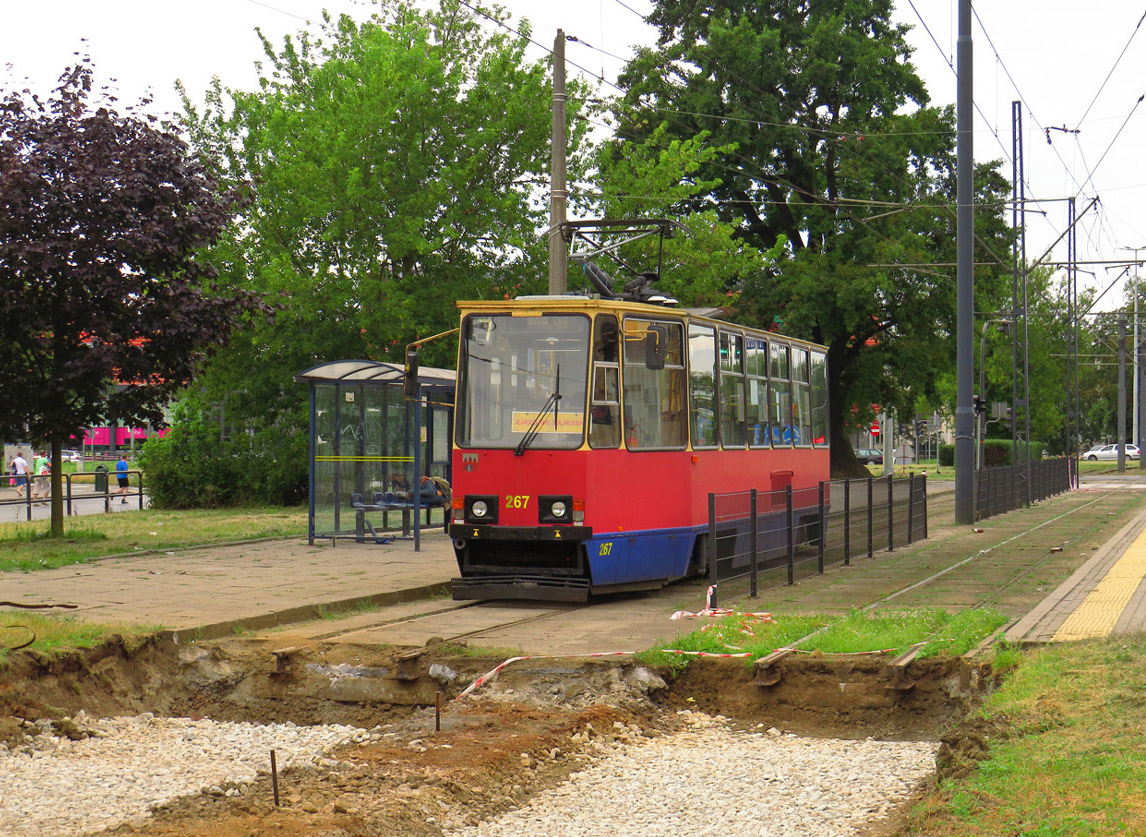 Быдгощ, Konstal 805Na № 267; Быдгощ — Строительство трамвайных линий