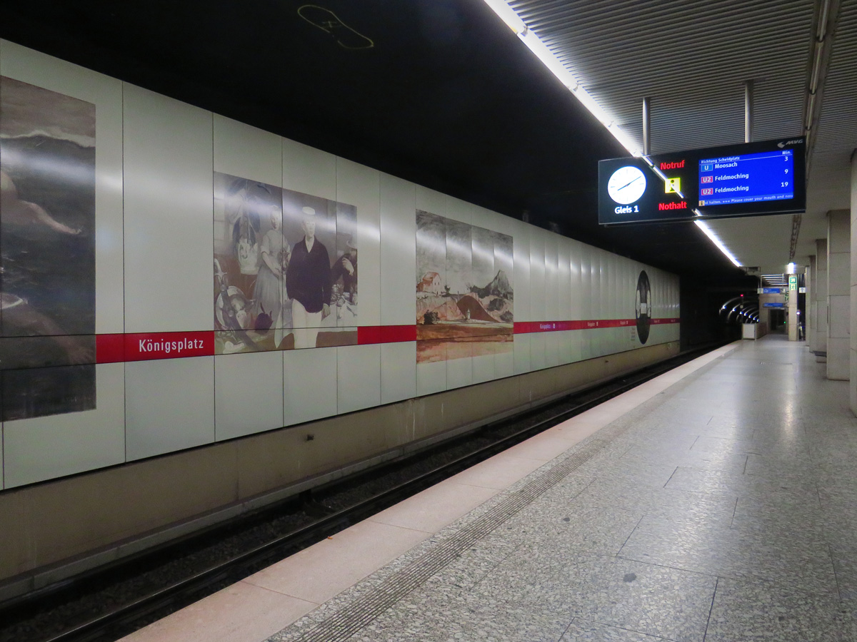 Мюнхен — U-Bahn — Линии U1/U2