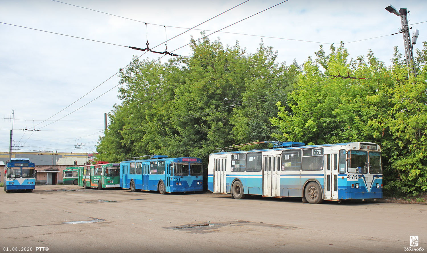 Ivanovo, ZiU-682G [G00] č. 431; Ivanovo, ZiU-682G-018 [G0P] č. 476; Ivanovo — Miscellaneous photos