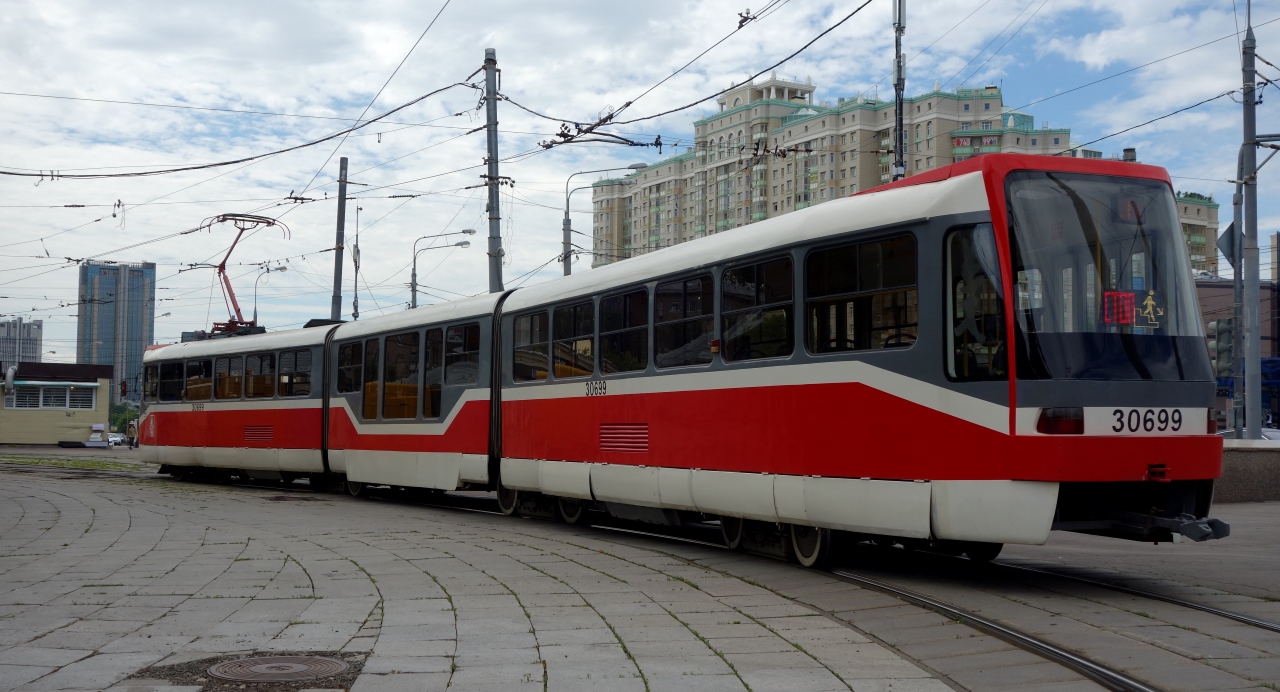 Москва, Tatra KT3R № 30699