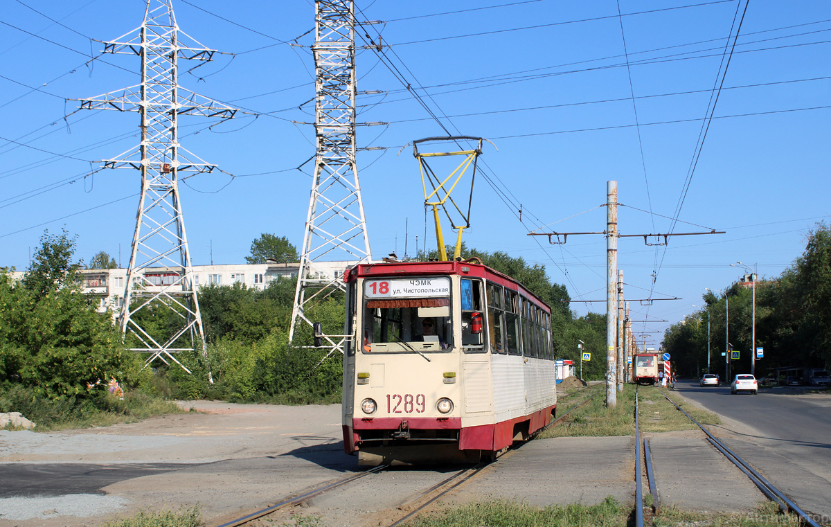 Chelyabinsk, 71-605 (KTM-5M3) # 1289