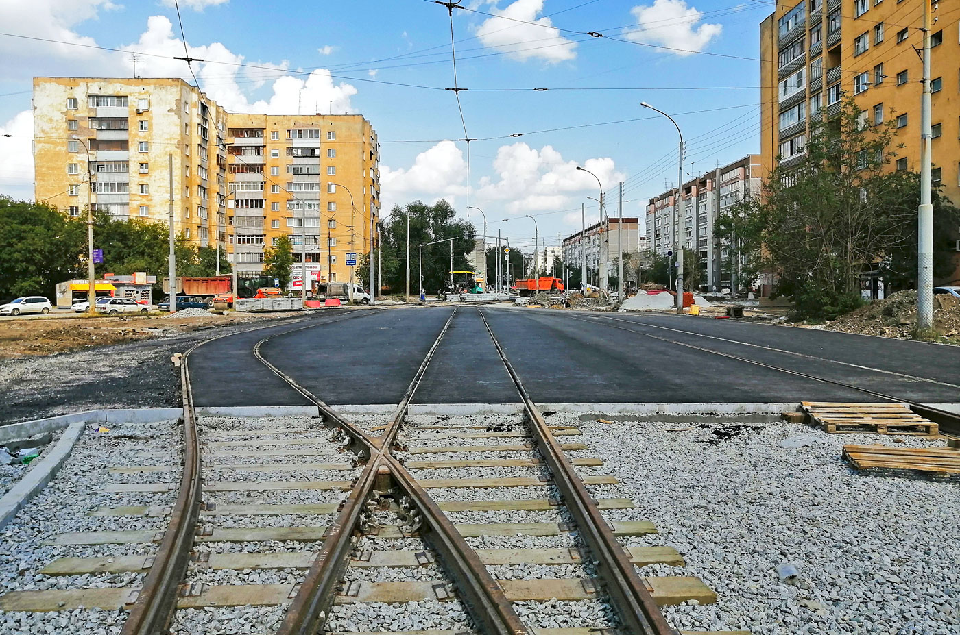 Yekaterinburg — Terminal stations; Yekaterinburg — The construction of a tram line Ekaterinburg — Verhnyaya Pyshma; Verkhniaya Pyshma — The construction of a tram line Ekaterinburg — Verhnyaya Pyshma