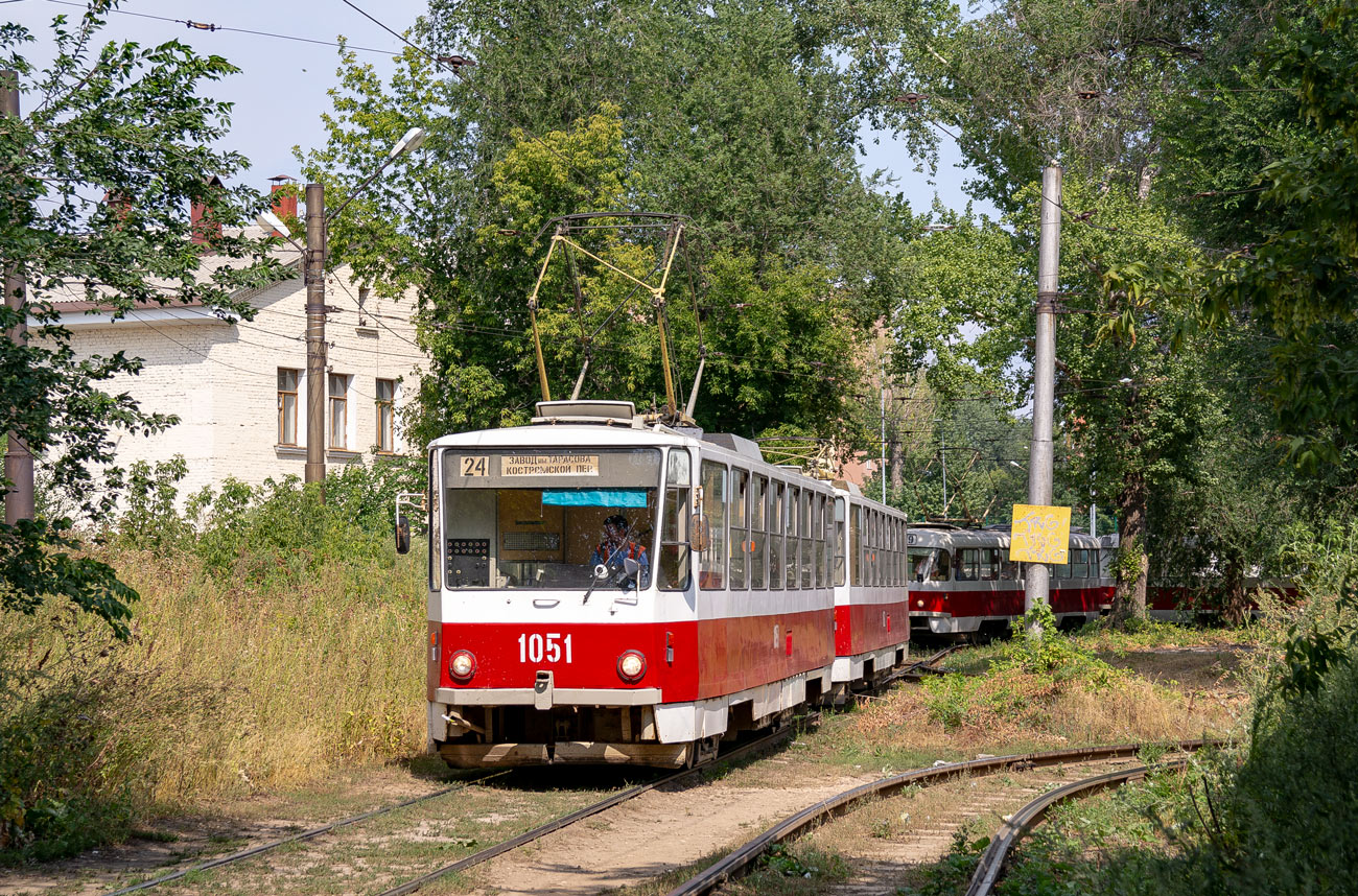 Самара, Tatra T6B5SU № 1051