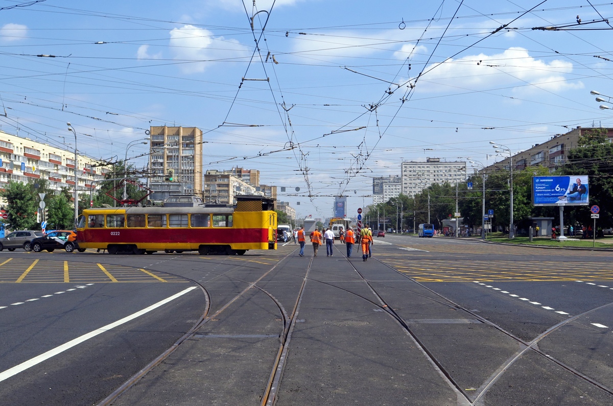 Moskau — Construction and repairs