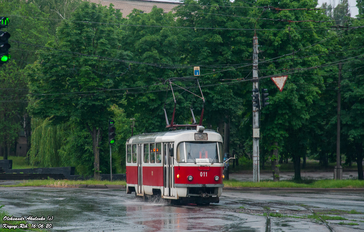 Кривой Рог, Tatra T3R.P № 011