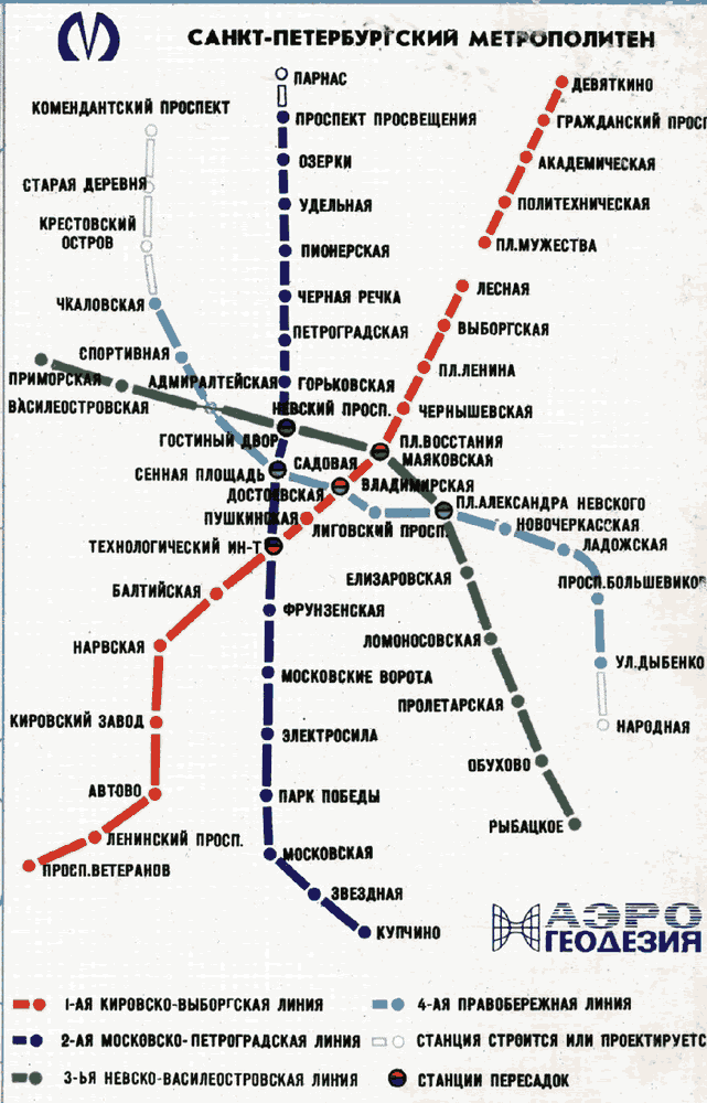 Метро московская спб карта метро