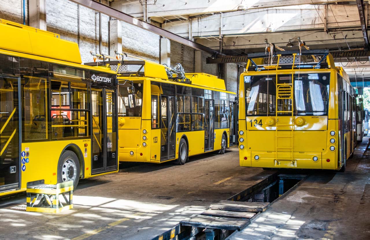 Poltava — New trolleybuses Bogdan (2020-2021)