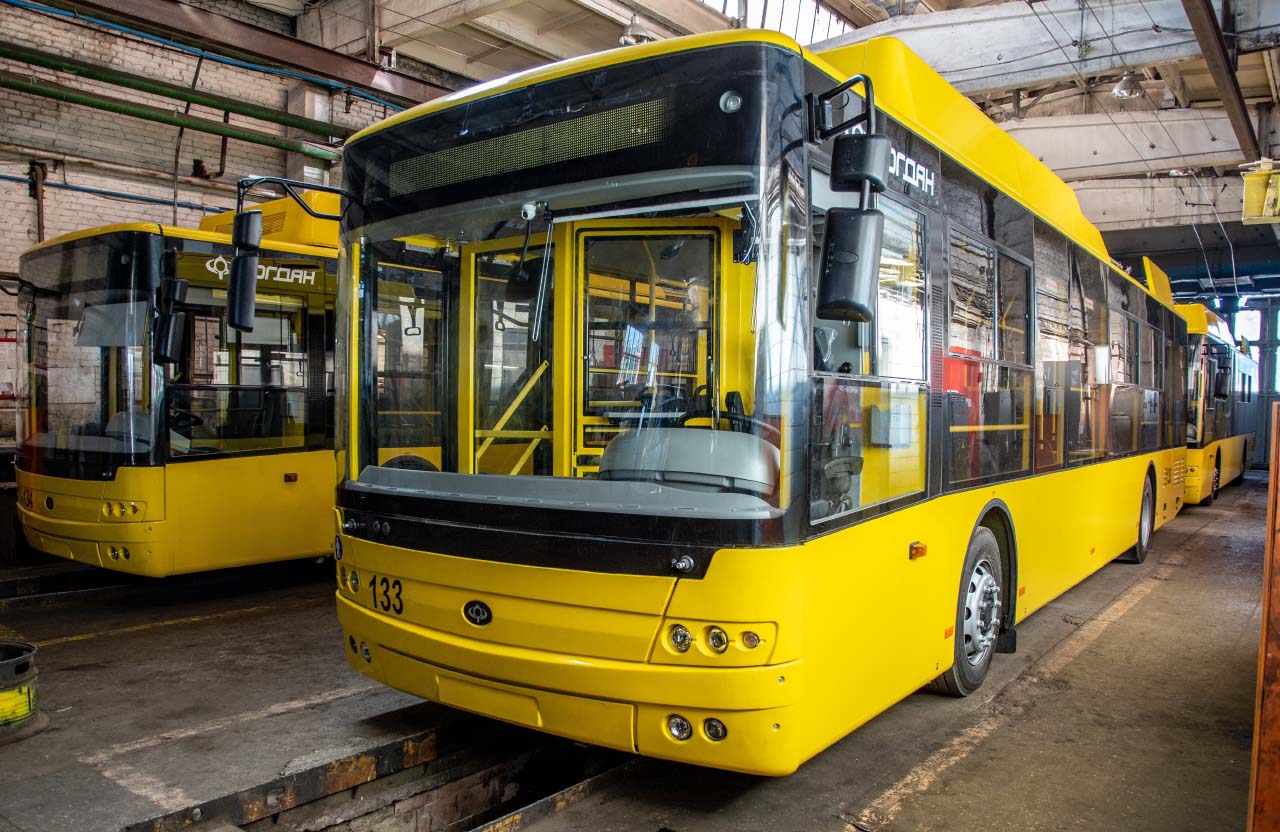 Poltava, Bogdan T70117 # 133; Poltava — New trolleybuses Bogdan (2020-2021)