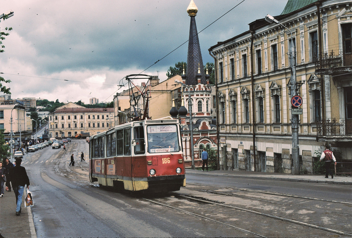 Smolensk, 71-605A № 186; Smolensk — Dismantling and abandoned lines; Smolensk — Historical photos (1992 — 2001)