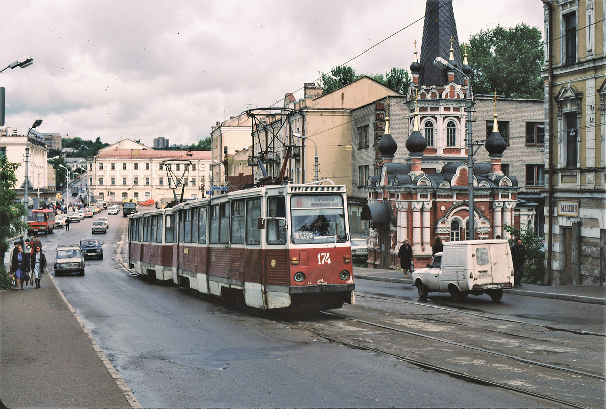 Smolensk, 71-605 (KTM-5M3) nr. 174; Smolensk — Dismantling and abandoned lines; Smolensk — Historical photos (1992 — 2001)