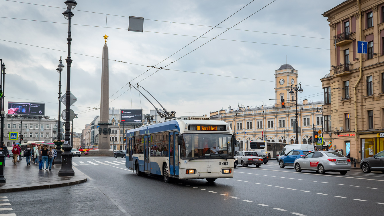 Санкт-Петербург, БКМ 321 № 3403