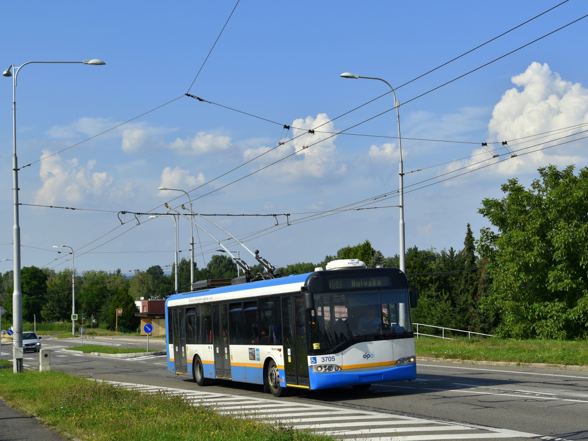 Ostrava, Solaris Trollino II 12 AC № 3705