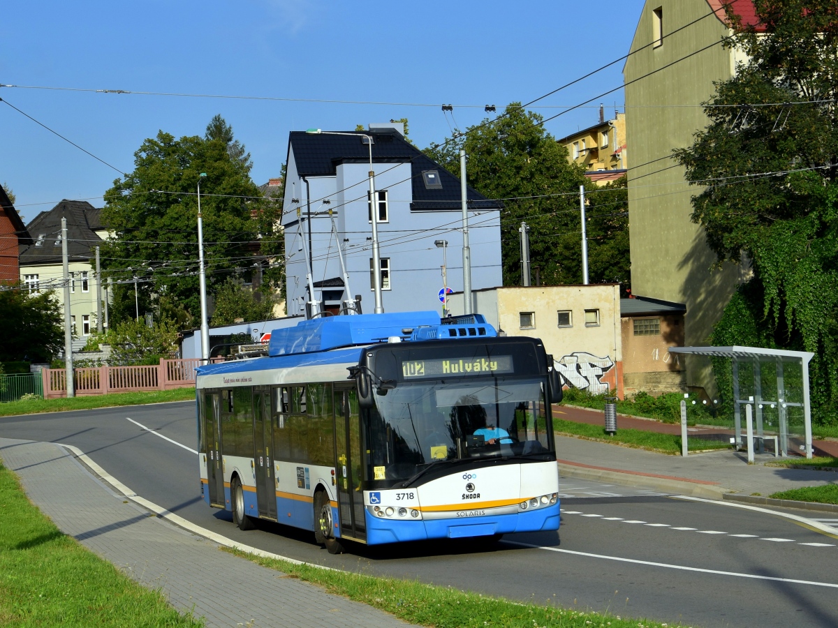 Ostrava, Škoda 26Tr Solaris III nr. 3718