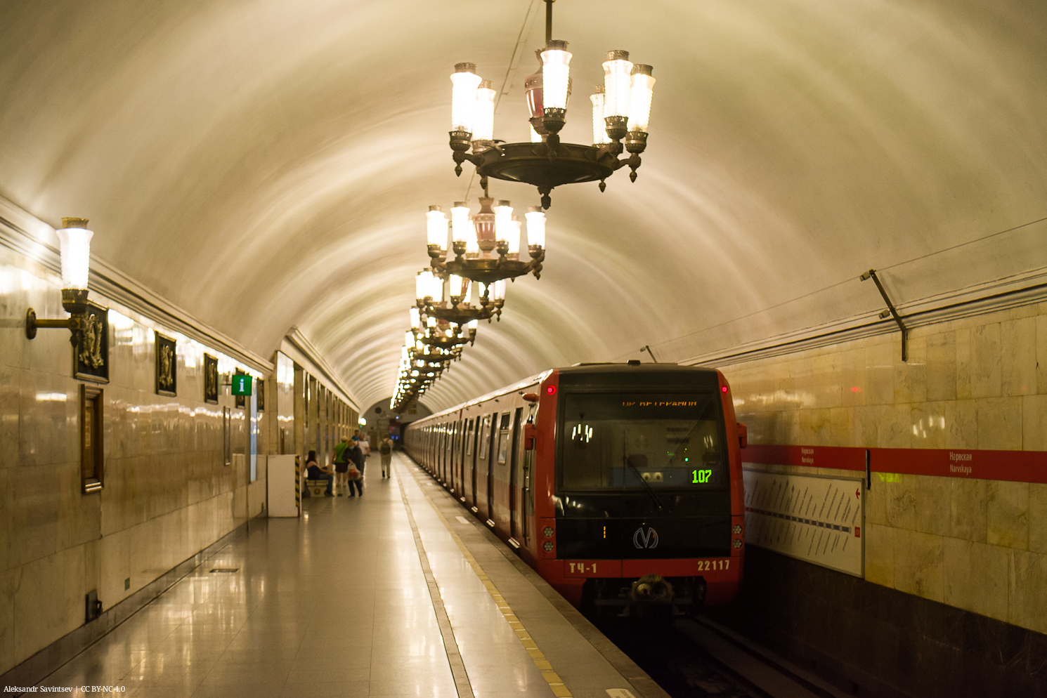 Sankt Petersburg, 81-722.1 (OEVRZ) Nr. 22117; Sankt Petersburg — Metro — Line 1
