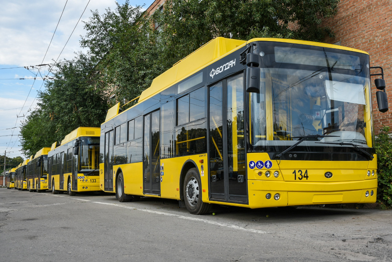 Полтава, Богдан Т70117 № 134; Полтава — Новые троллейбусы Богдан (2020-2021)