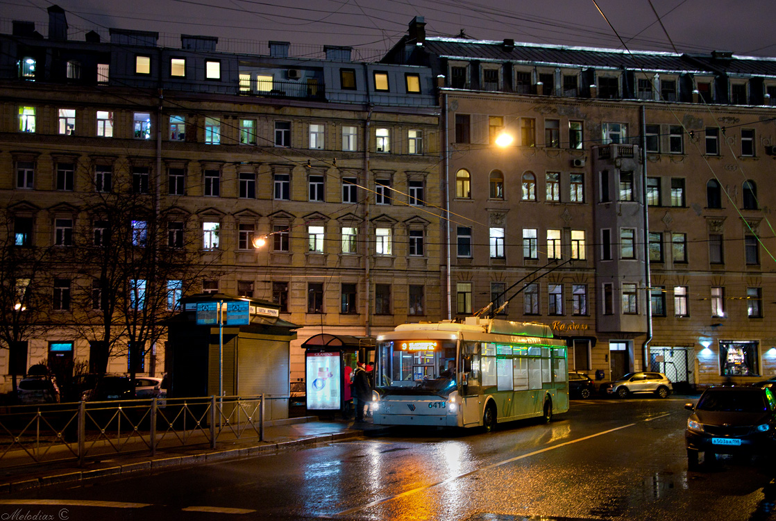 Санкт-Петербург, Тролза-5265.00 «Мегаполис» № 6413