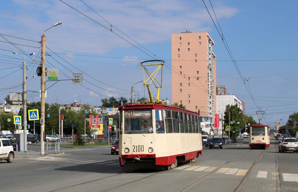 Chelyabinsk, 71-605 (KTM-5M3) č. 2100