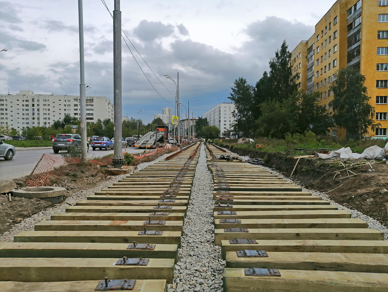 Iekaterinbourg — The construction of a tram line Ekaterinburg — Verhnyaya Pyshma; Verkhniaya Pyshma — The construction of a tram line Ekaterinburg — Verhnyaya Pyshma