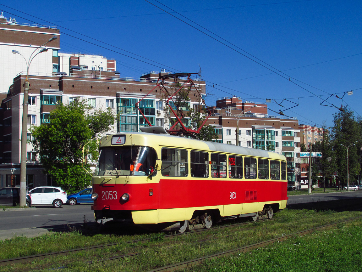 Ижевск, Tatra T3SU мод. Ижевск № 2053