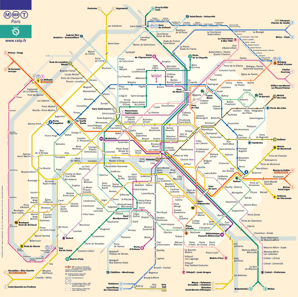 Paris - Versailles - Yvelines — Maps (metro); Paris - Versailles - Yvelines — Maps (RER); Paris - Versailles - Yvelines — Maps (tram)