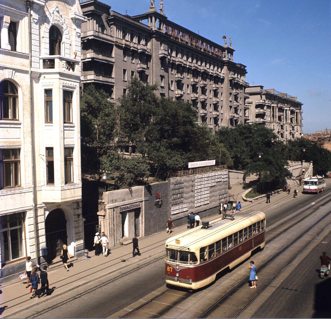 Владивосток, РВЗ-6 № 87; Владивосток — Исторические фотографии — трамвай (1946-1970)