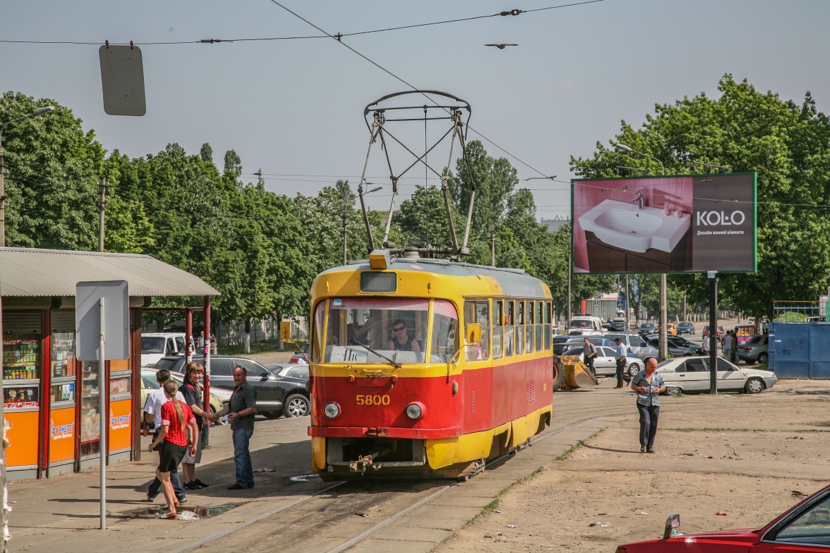 Киев, Tatra T3SU № 5800