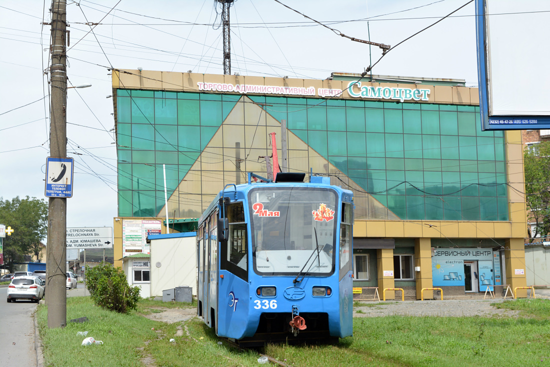 Владивосток, 71-619К № 336; Владивосток — Происшествия