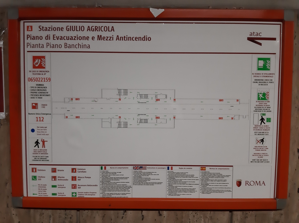 რომი — Metropolitain — Line A