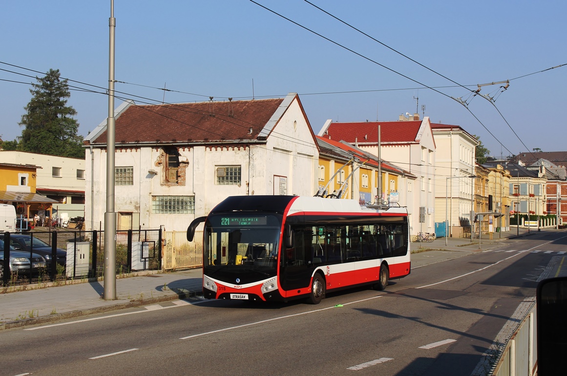 Опава, Škoda 32Tr SOR № 318