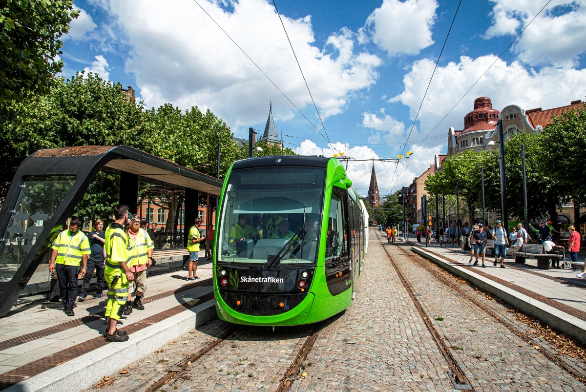 Lund, CAF Urbos 100 Nr 02; Lund — Tramway Project Development