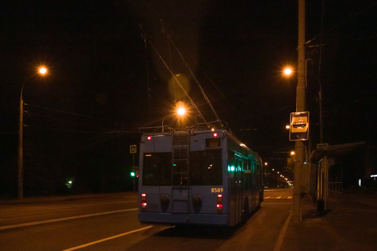 Moszkva, BKM 321 — 8589; Moszkva — Last Days of the Moscow Trolleybus on August 24 — 25, 2020