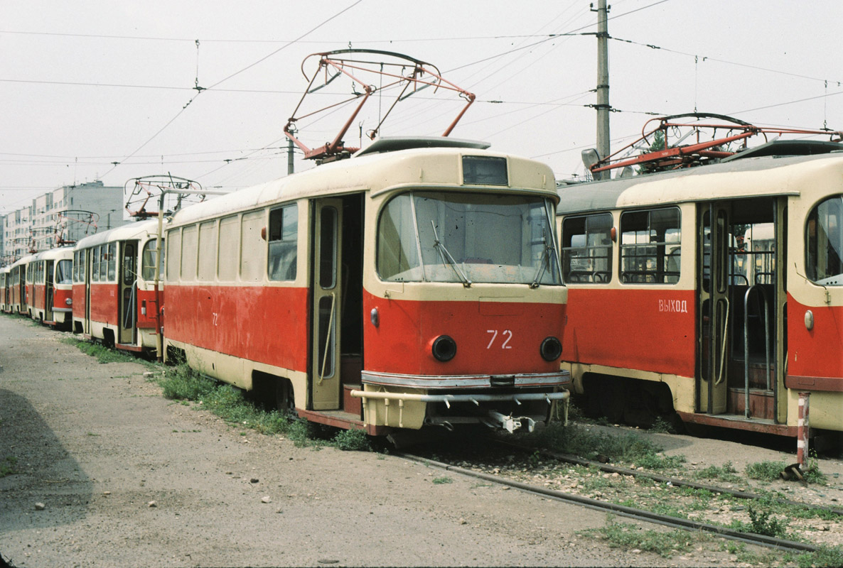 Волгоград, Tatra T3SU (двухдверная) № 72