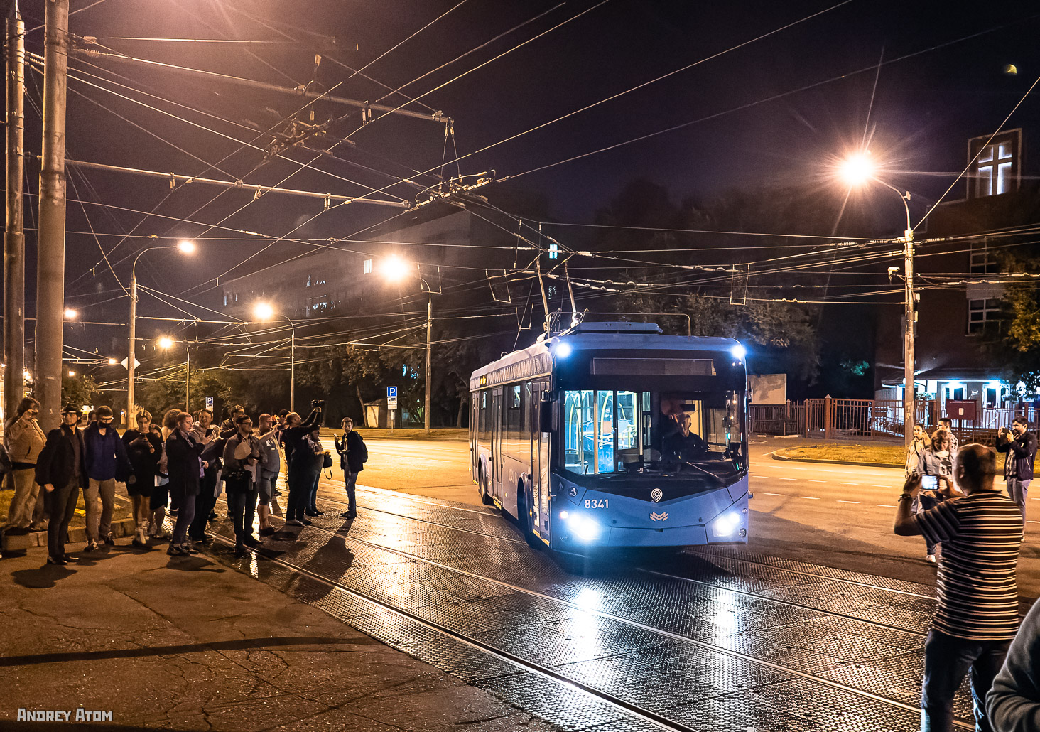 Maskava, BKM 321 № 8341; Maskava — Last Days of the Moscow Trolleybus on August 24 — 25, 2020