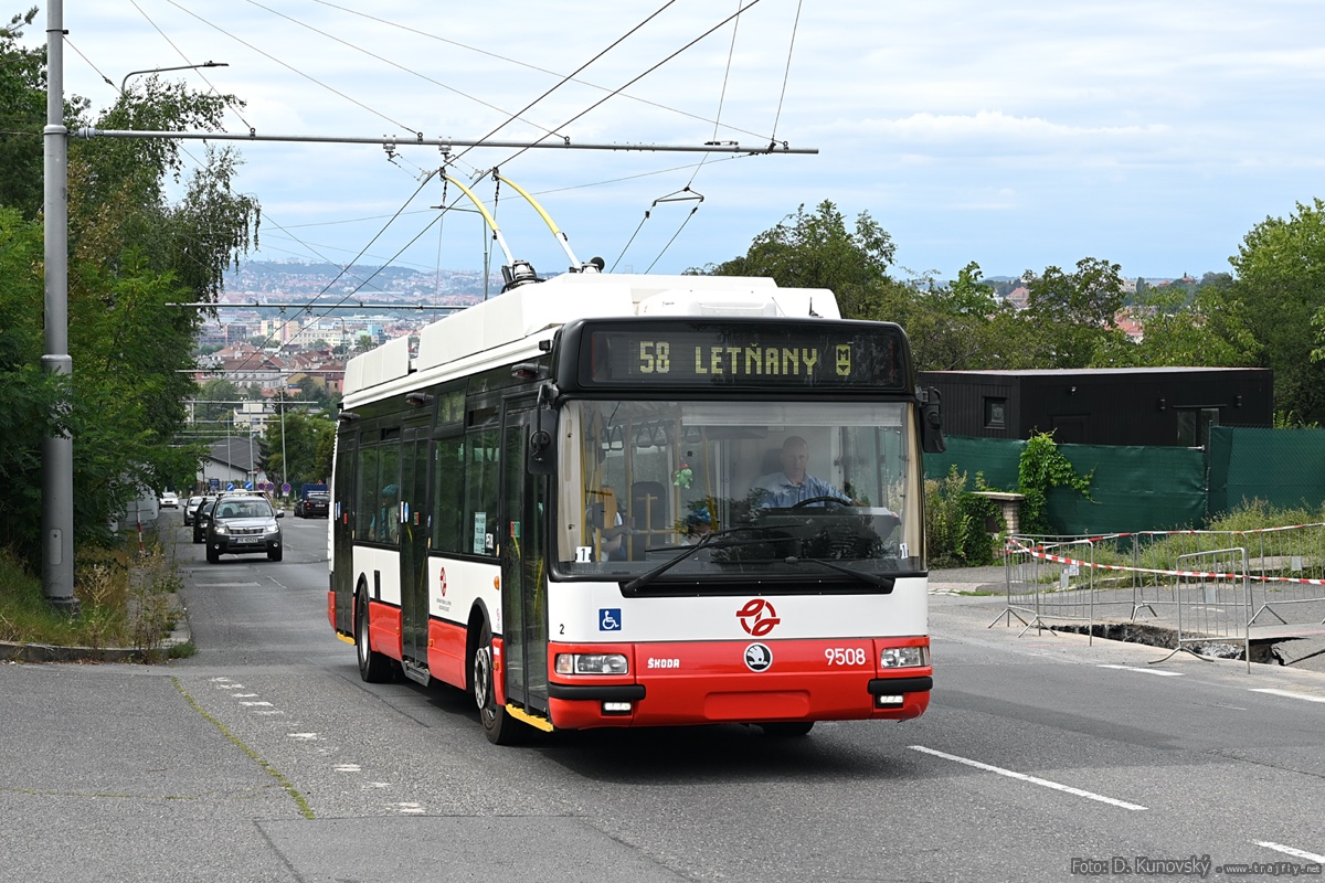 Прага, Škoda 24Tr Irisbus Citybus № 9508