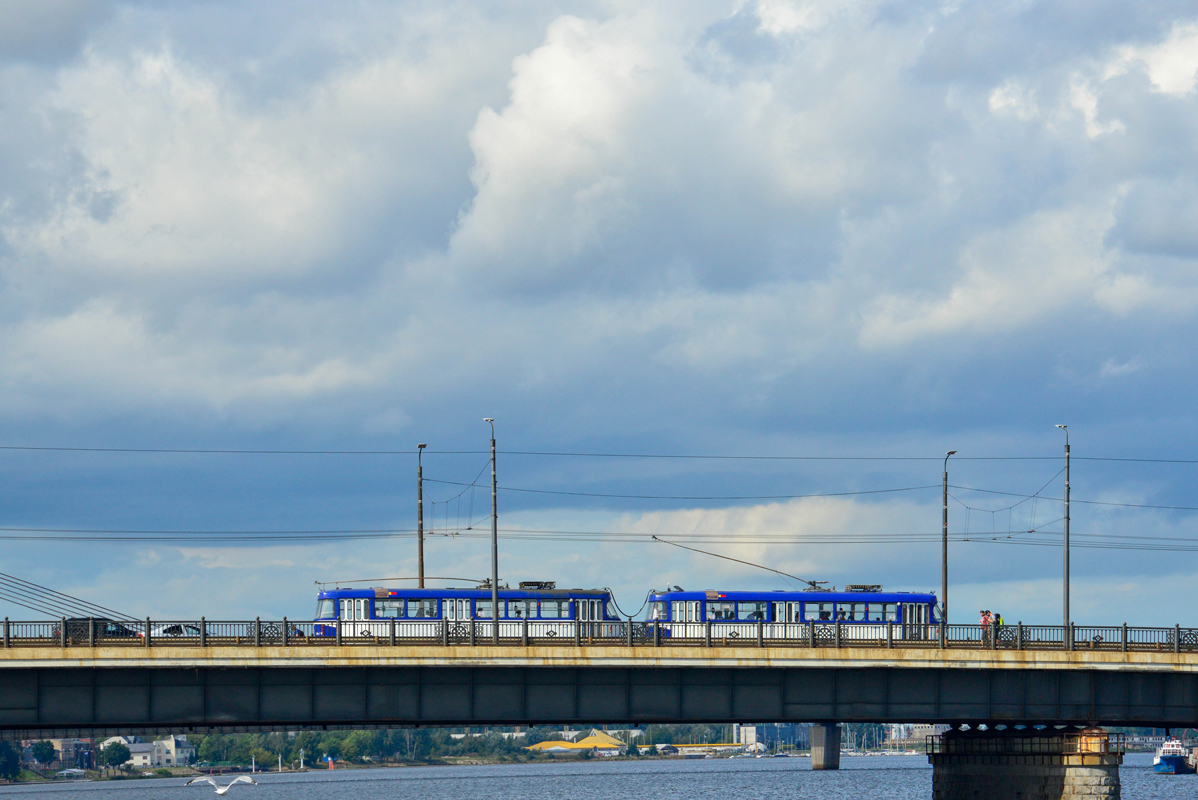 Рига — Мосты; Рига — Трамвайные линии и инфраструктура