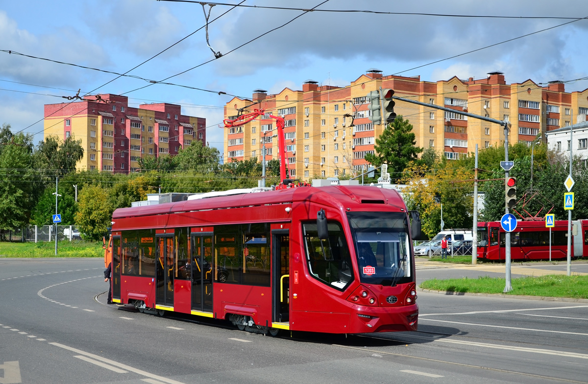 Казань, 71-911 «City Star» № 1203; Казань — Открытие и первый день работы Большого Казанского Кольца