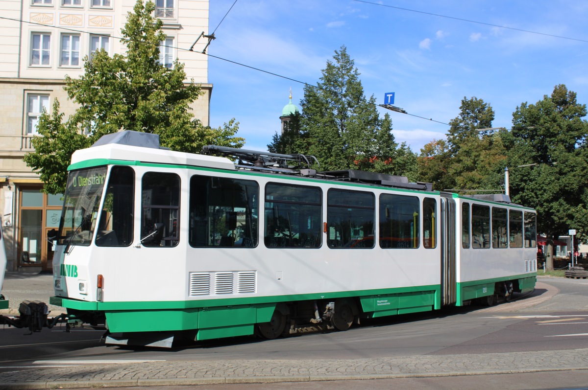 Магдебург, Tatra KT4DM № 1293; Магдебург — Официальная презентация обновленных вагонов Татра КТ4ДМ из Берлина (29.08.2020)