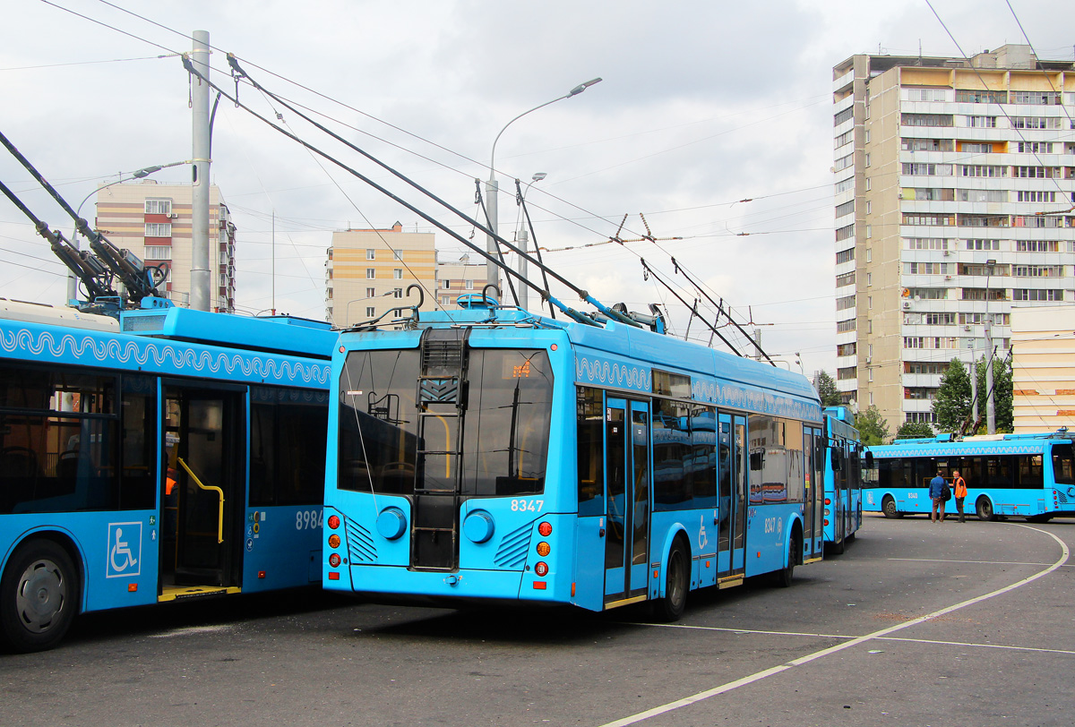 Москва, БКМ 321 № 8347; Москва — Закрытие движения Московского троллейбуса 24 — 25 августа 2020