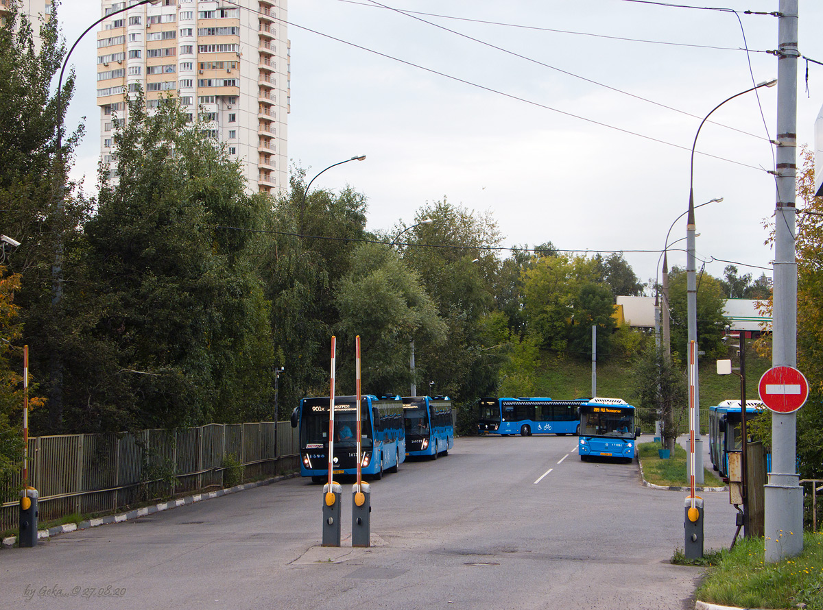 Москва — Закрытые троллейбусные линии; Москва — Конечные станции и кольца