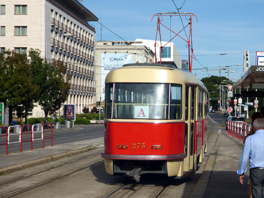 Братислава, Tatra T3 № 275; Братислава — 125 лет городскому транспорту