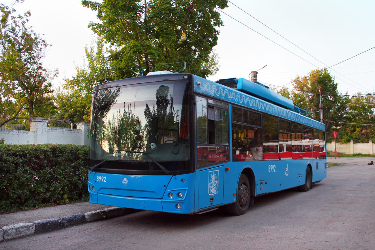 Saratov, SVARZ-MAZ-6275 # 8992; Saratov — Delivery of trolleybuses from Moscow — 2020