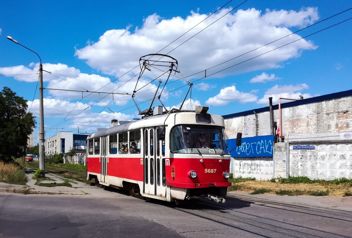 Kijev, Tatra T3SUCS — 5687