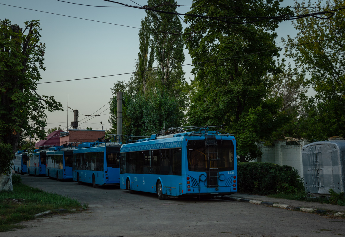 Saratov, BKM 321 č. 8334; Saratov — Delivery of trolleybuses from Moscow — 2020