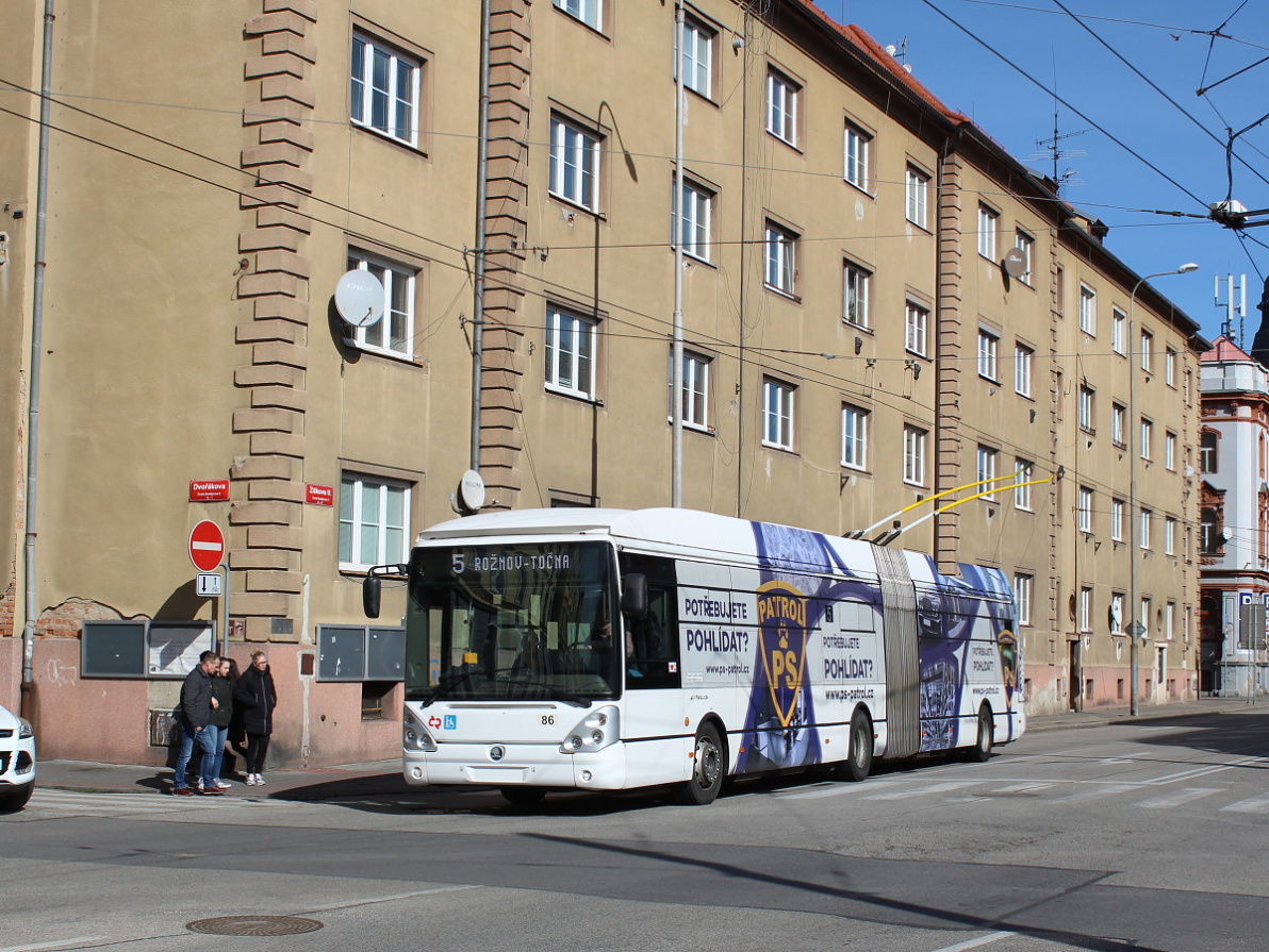 Ческе-Будеёвице, Škoda 25Tr Irisbus Citelis № 86