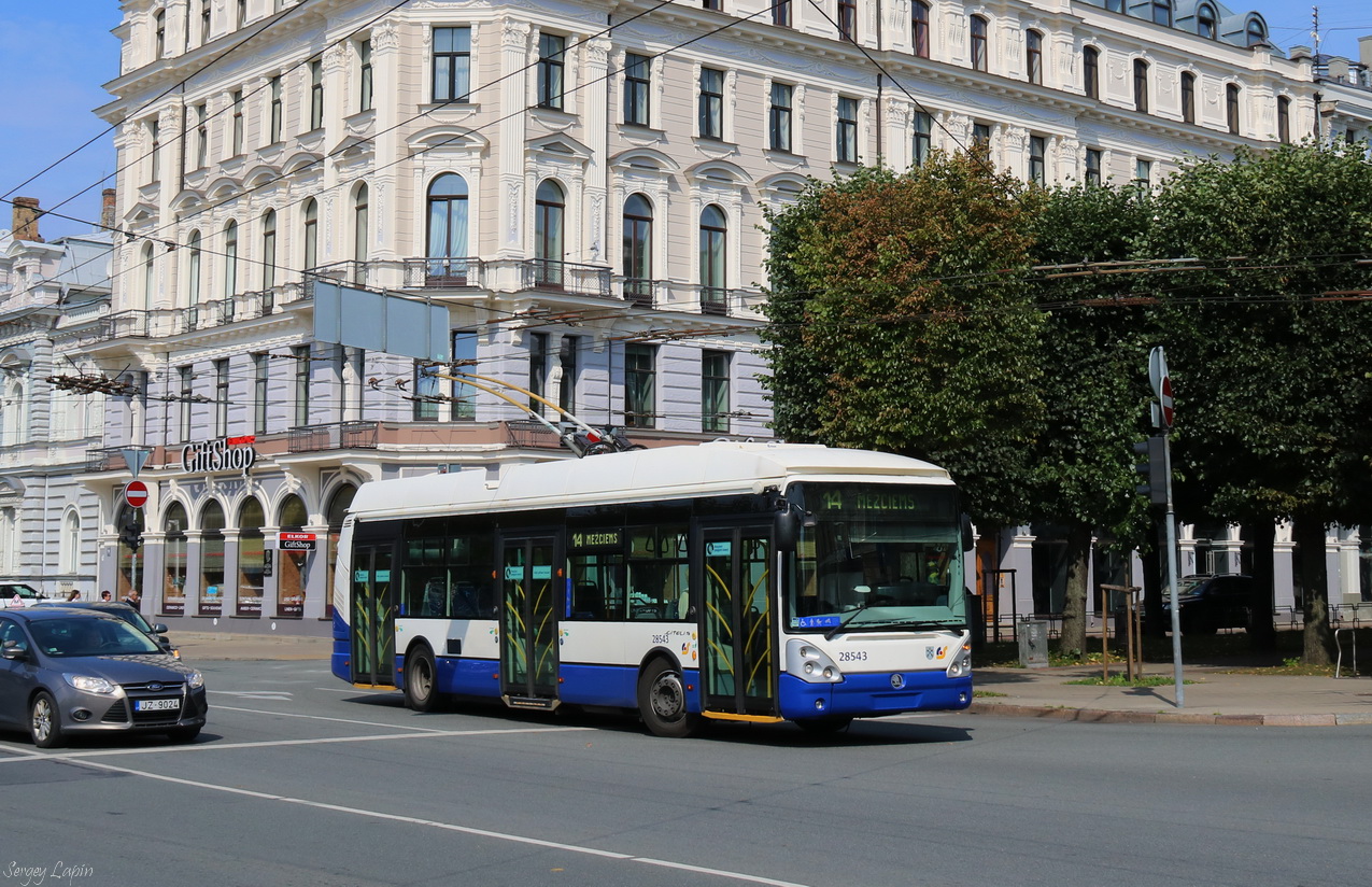 Рига, Škoda 24Tr Irisbus Citelis № 28543