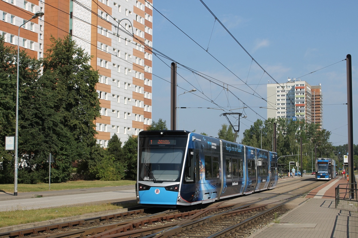 Rostock, Vossloh 6N2 # 602