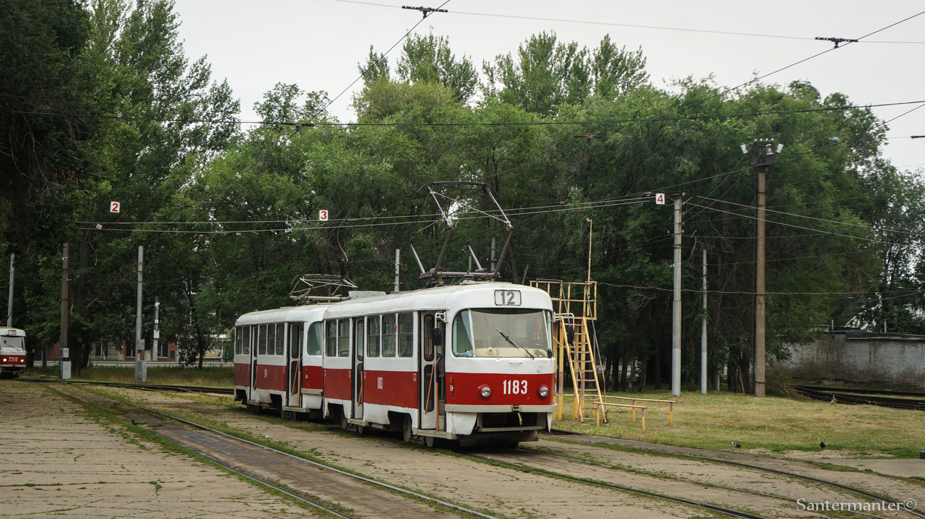 Самара, Tatra T3SU № 1183; Самара — Конечные станции и кольца (трамвай)