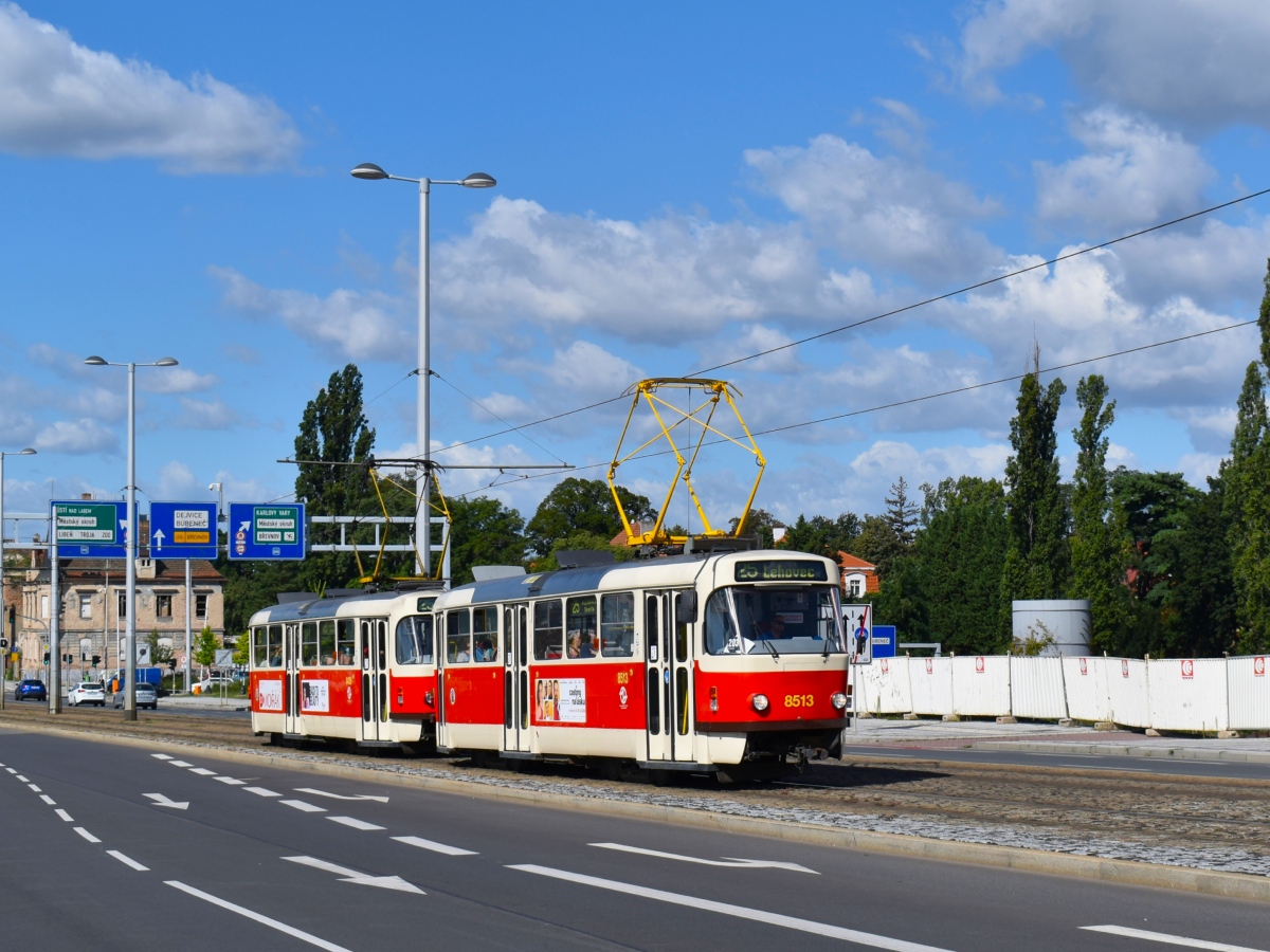 Прага, Tatra T3R.P № 8513