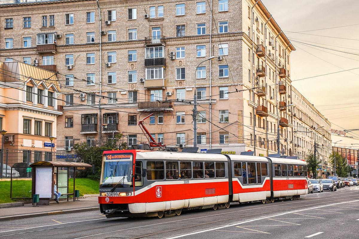 Москва, Tatra KT3R № 30699