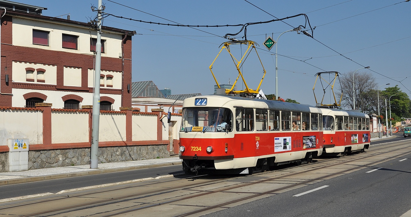 Прага, Tatra T3SUCS № 7234